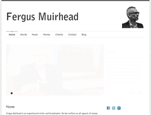 Tablet Screenshot of fergusmuirhead.com